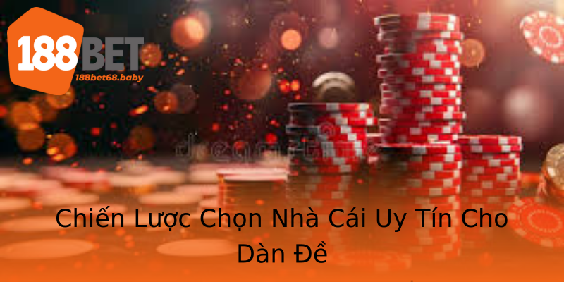 Chiến Lược Chọn Nhà Cái Uy Tín Cho Dàn Đề Chiến Lược Chọn Nhà Cái Uy Tín Cho Dàn Đề