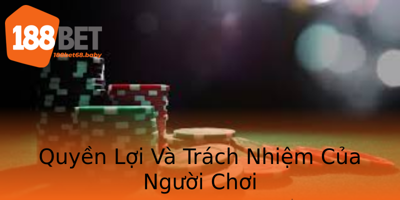 Quyền Lợi Và Trách Nhiệm Của Người Chơi Quyền Lợi Và Trách Nhiệm Của Người Chơi